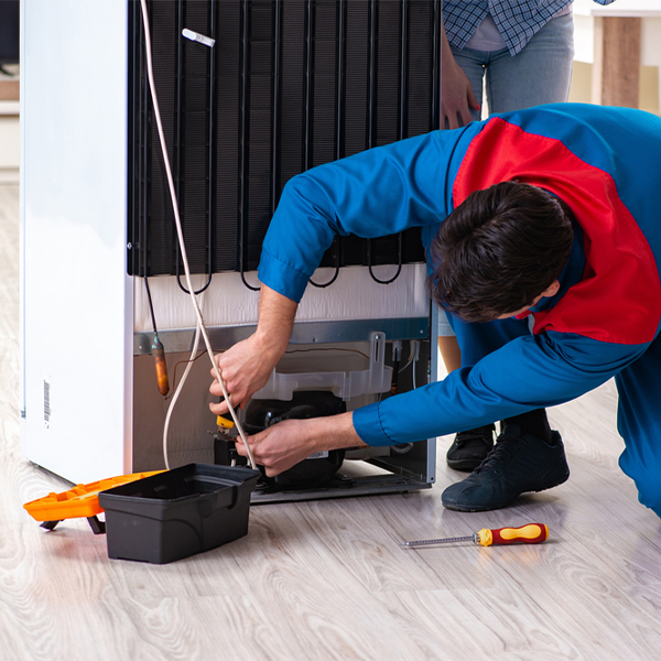 how much do you charge for refrigerator repair services in Gadsden Tennessee